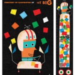 Directory of Illustration direct mail cover and fold-out