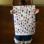 100 Heads for Haiti Poster